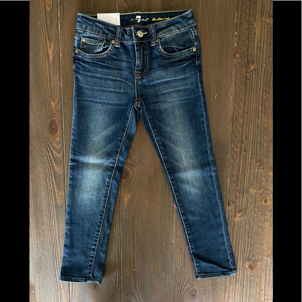 7 For All Mankind “the slim crop”, 8, NWT